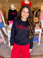 Embroidery Wolf Pack Sweatshirt