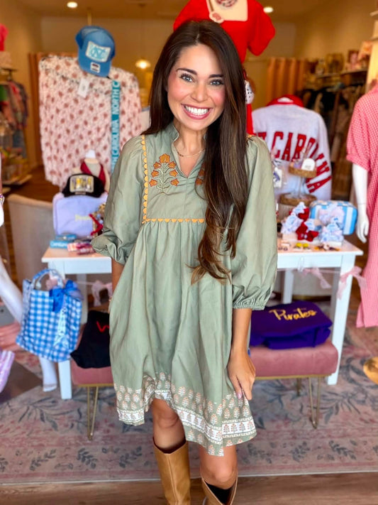 The Maeve Scallop Dress