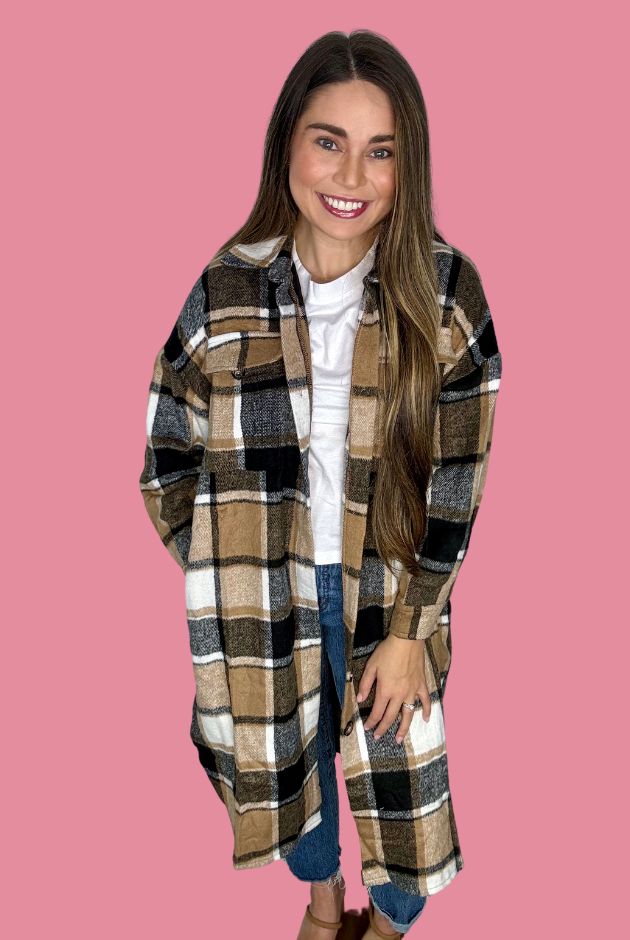 Jolie Plaid Jacket