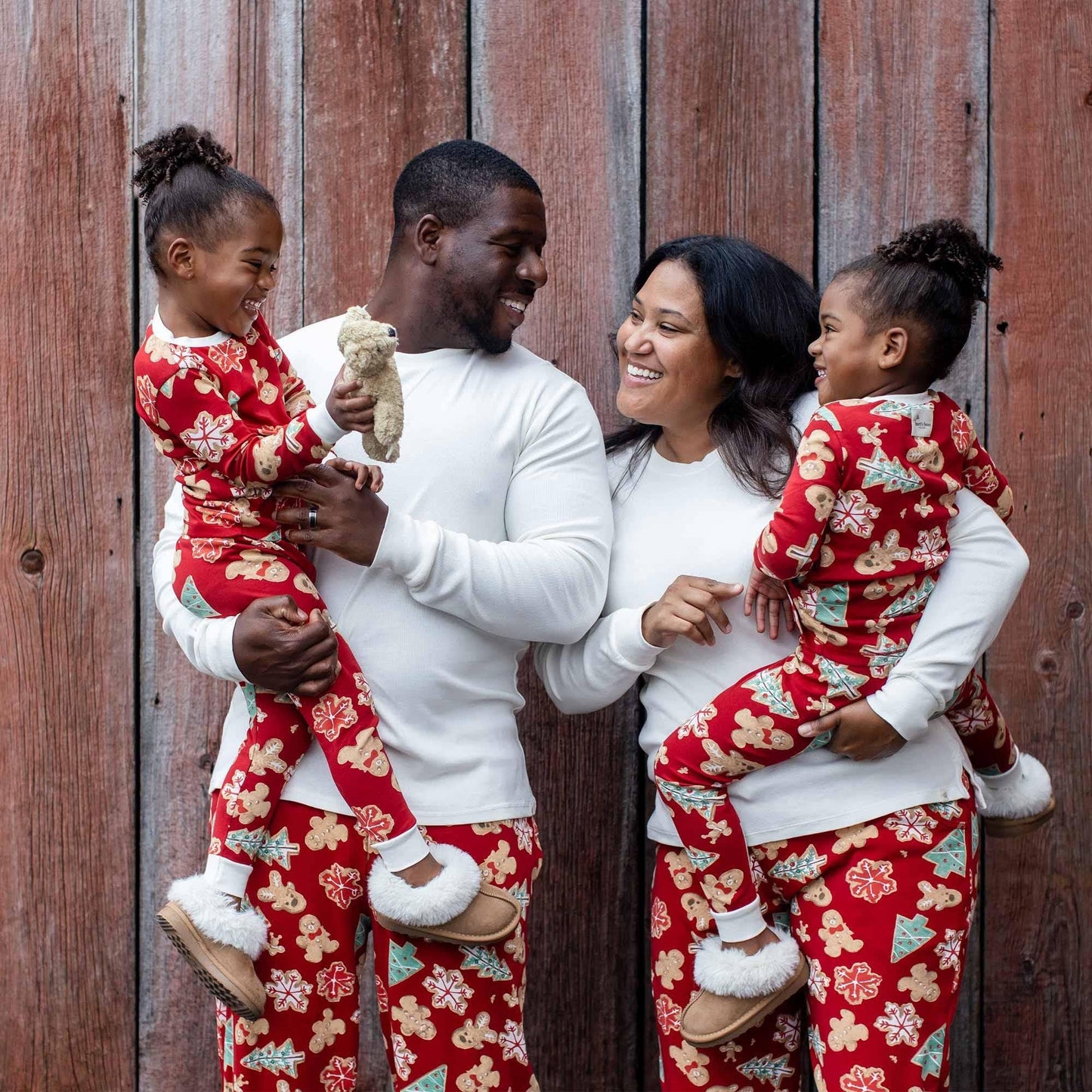 Burt’s Bees Gingerbread Bake Matching Family Pajamas