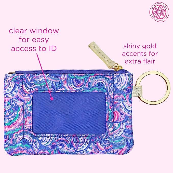 Lilly Pulitzer ID Case, Happy As A Clam