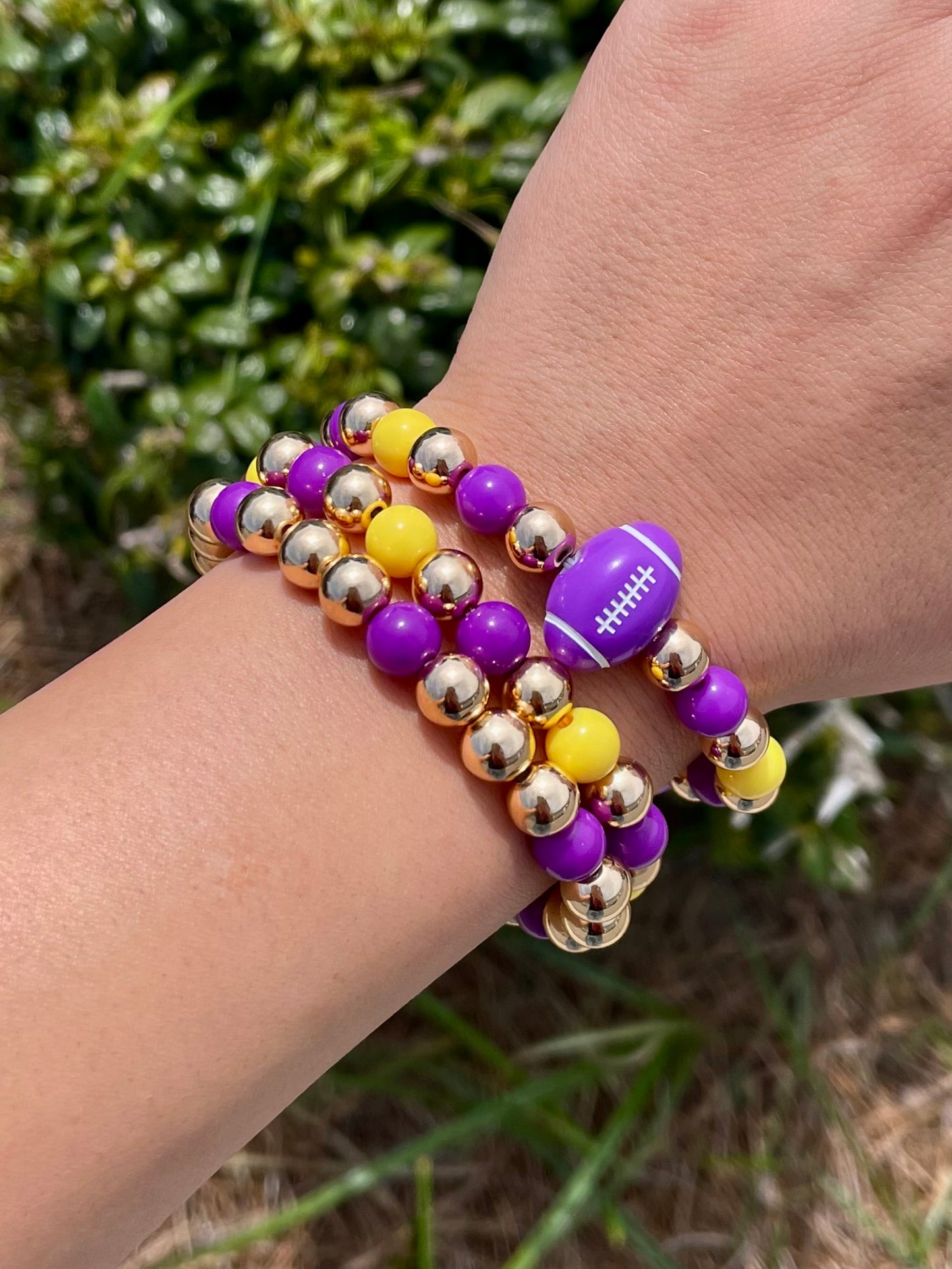 ECU Beaded Bracelet Set