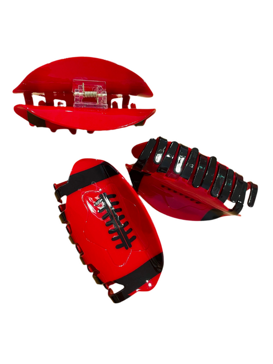 NCSU Football Claw Clips
