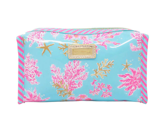 Lilly Pulitzer Pencil Pouch Royal Coral