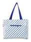 Simply Southern Reversible Splash Tote Bow Stripes