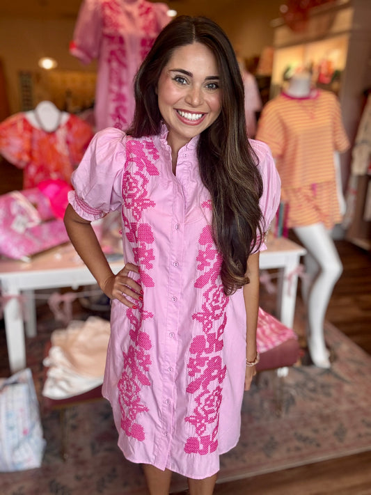 Scarlett Embroidered Dress