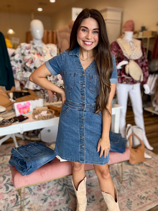 Mara Denim Dress