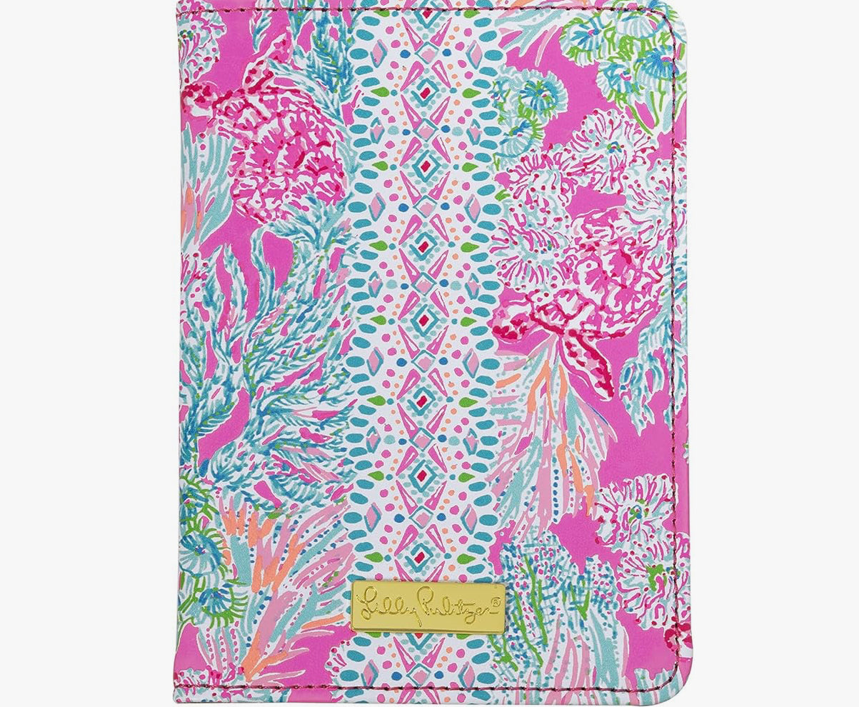 Lilly Pulitzer Passport Cover Seaing Things