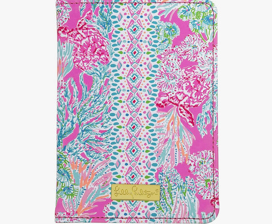 Lilly Pulitzer Passport Cover Seaing Things
