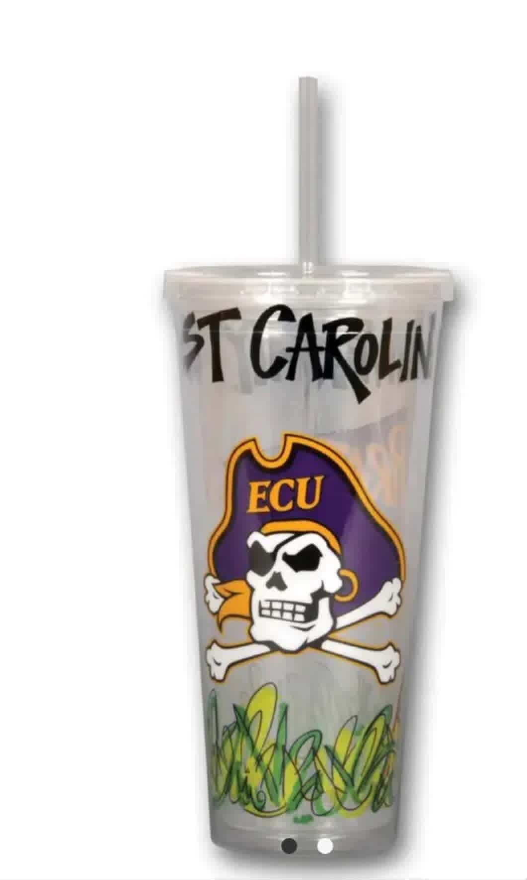 22 Ounce ECU Tumbler with Straw