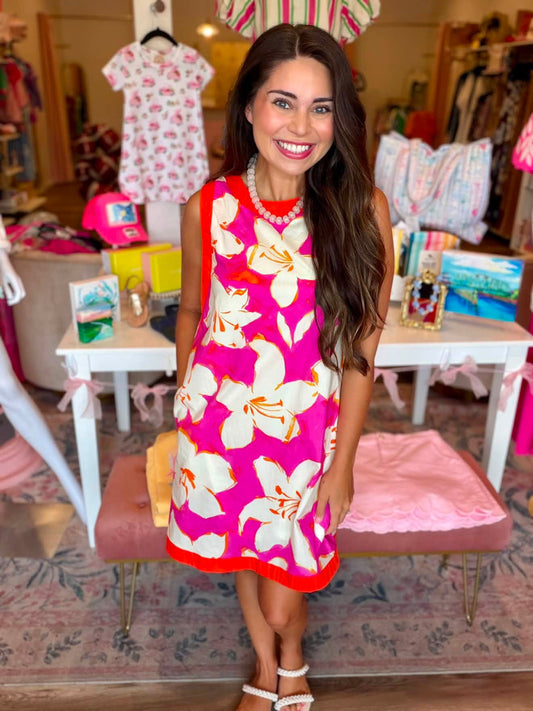 Tina Floral Dress