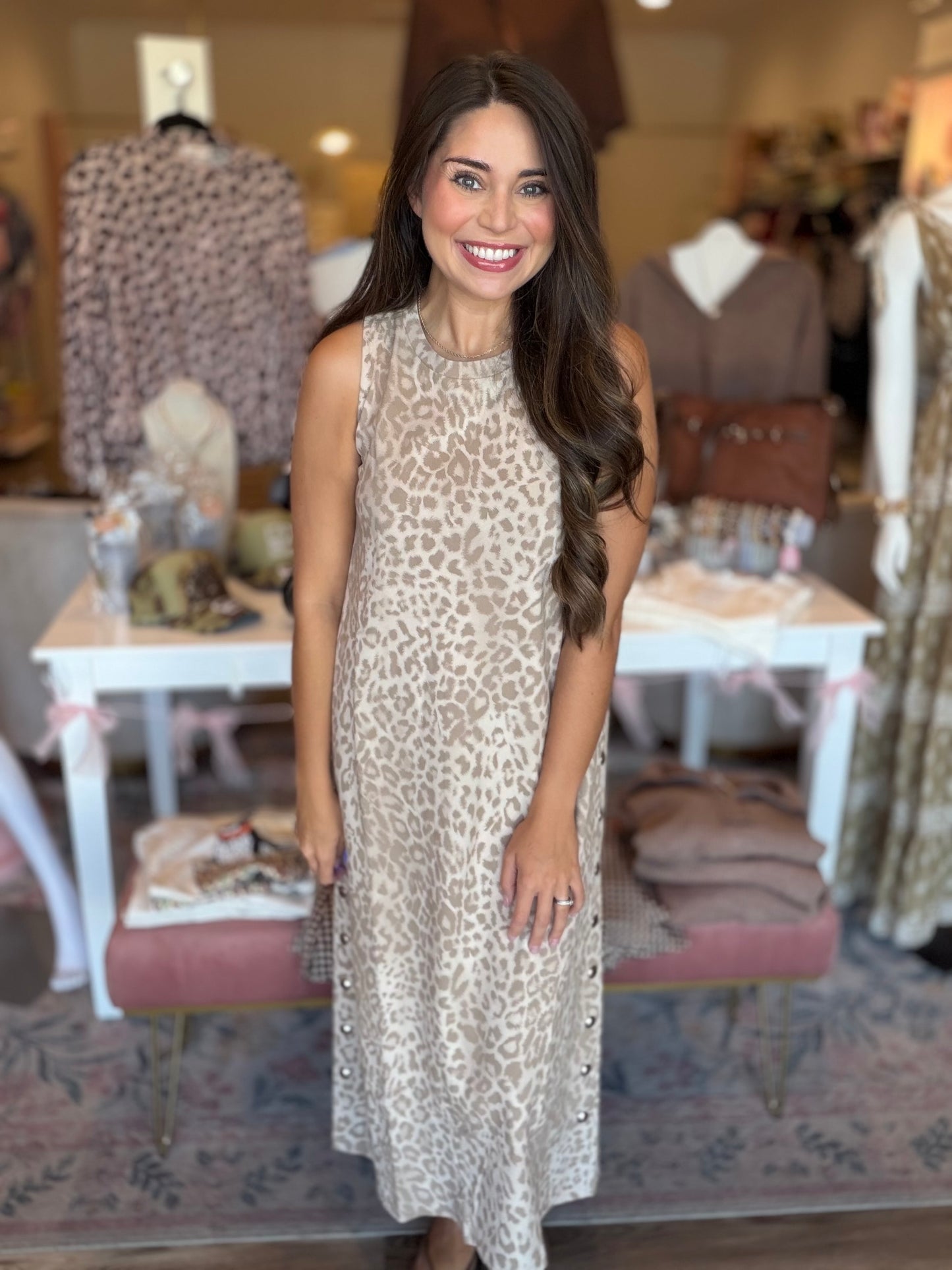 Maria Cheetah Dress