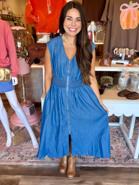 Denim Dansby Dress