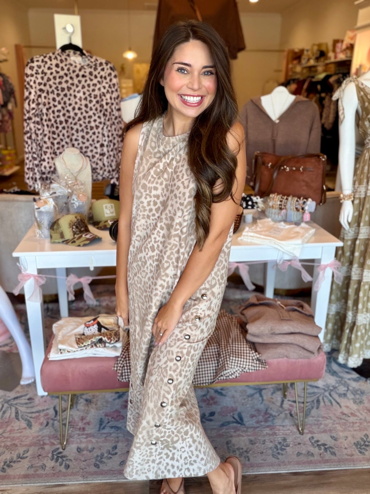 Maria Cheetah Dress