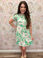 Lilly Pulitzer Cody Short Sleeve Dress Putting Green Poppyland