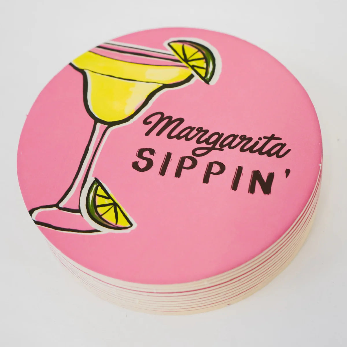 Paper Coaster Set- Margarita