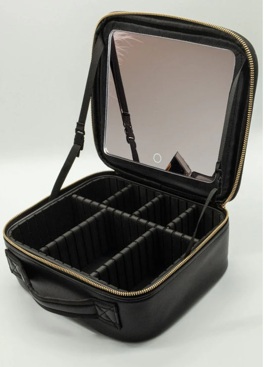 Simply Southern Makeup Travel Case with Mirror LED Light