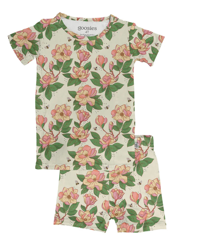 Goosies Girls Two Piece Pj Set- Magnolia