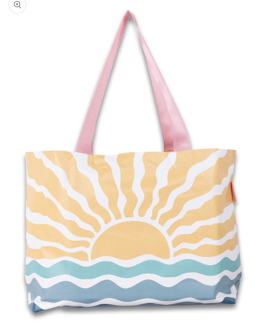 Simply Southern Splash Tote Sunset