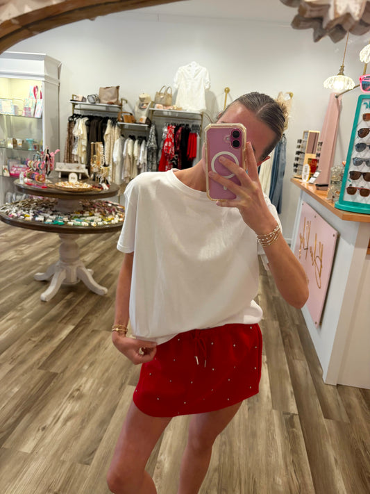 Clara Scuba Mini Skirt