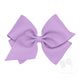 Wee Ones Light Orchid Classic Grosgrain Hair Bow (Plain Wrap)