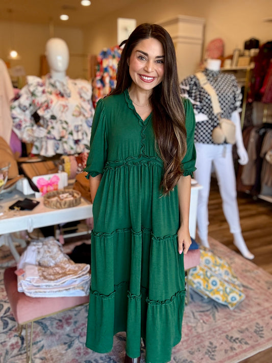 Edie Ruffled Dressm