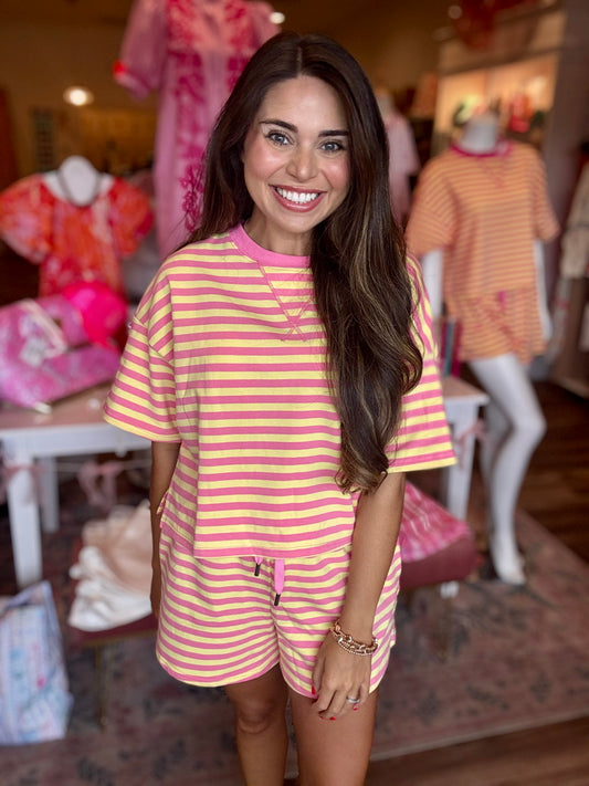 Sunzest Stripe Top