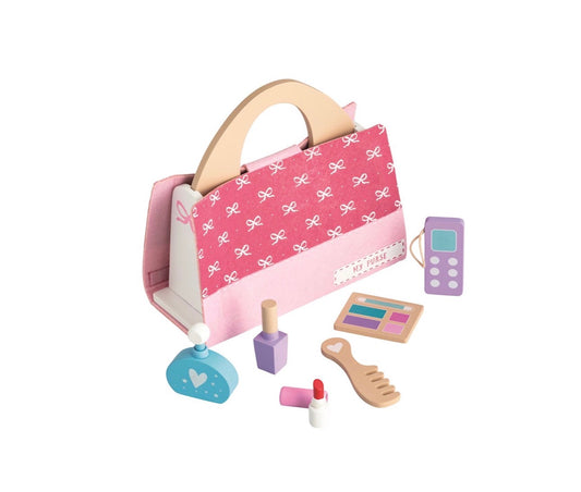 Mud Pie Wood Purse Set