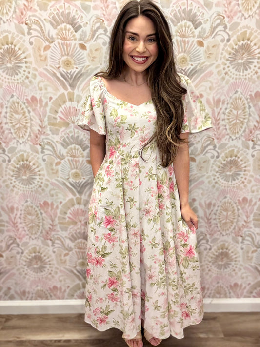 Lillie Spring Floral Dress