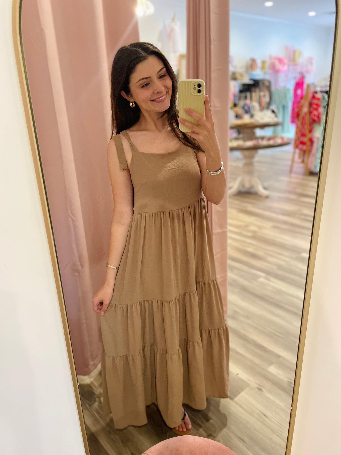 Cara Tiered Maxi Dress