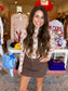 Lace Football Sheer Top
