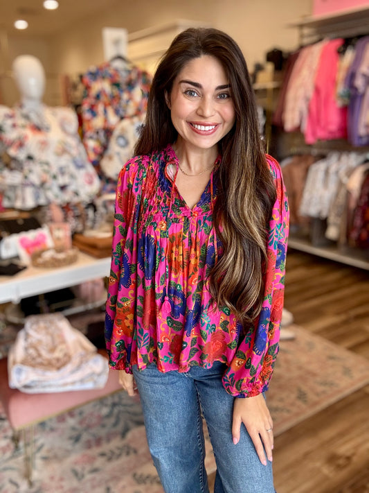 Lyra Floral Blouse