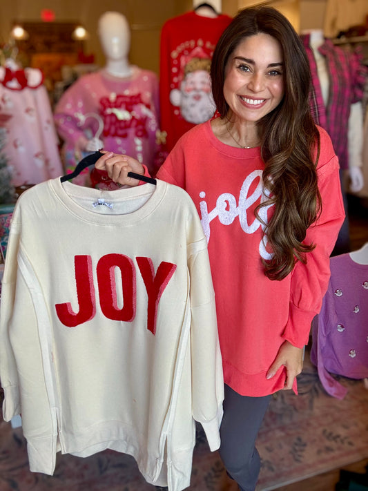 Joy and Jolly Pullovers