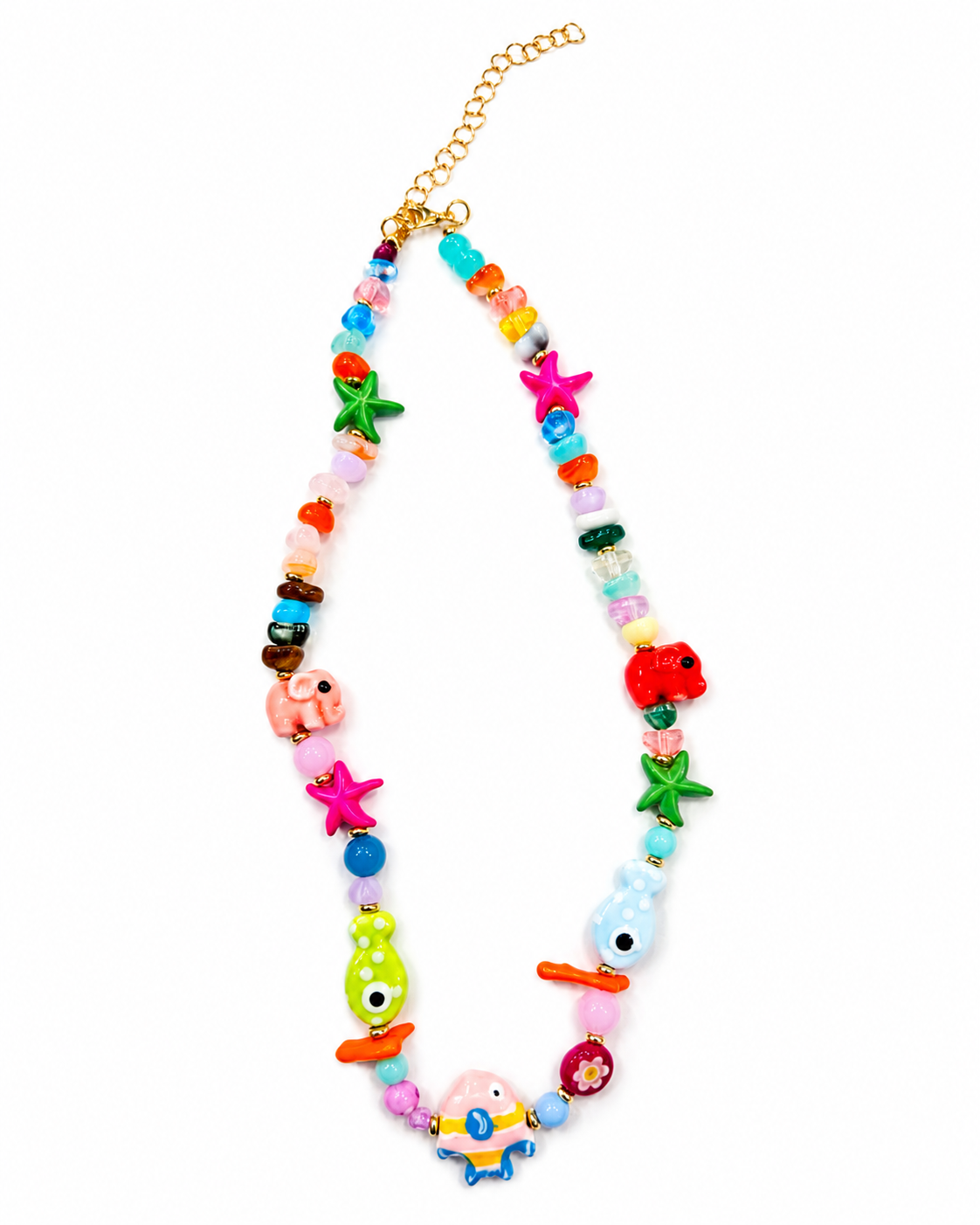 Here Fishy Fishy Necklace
