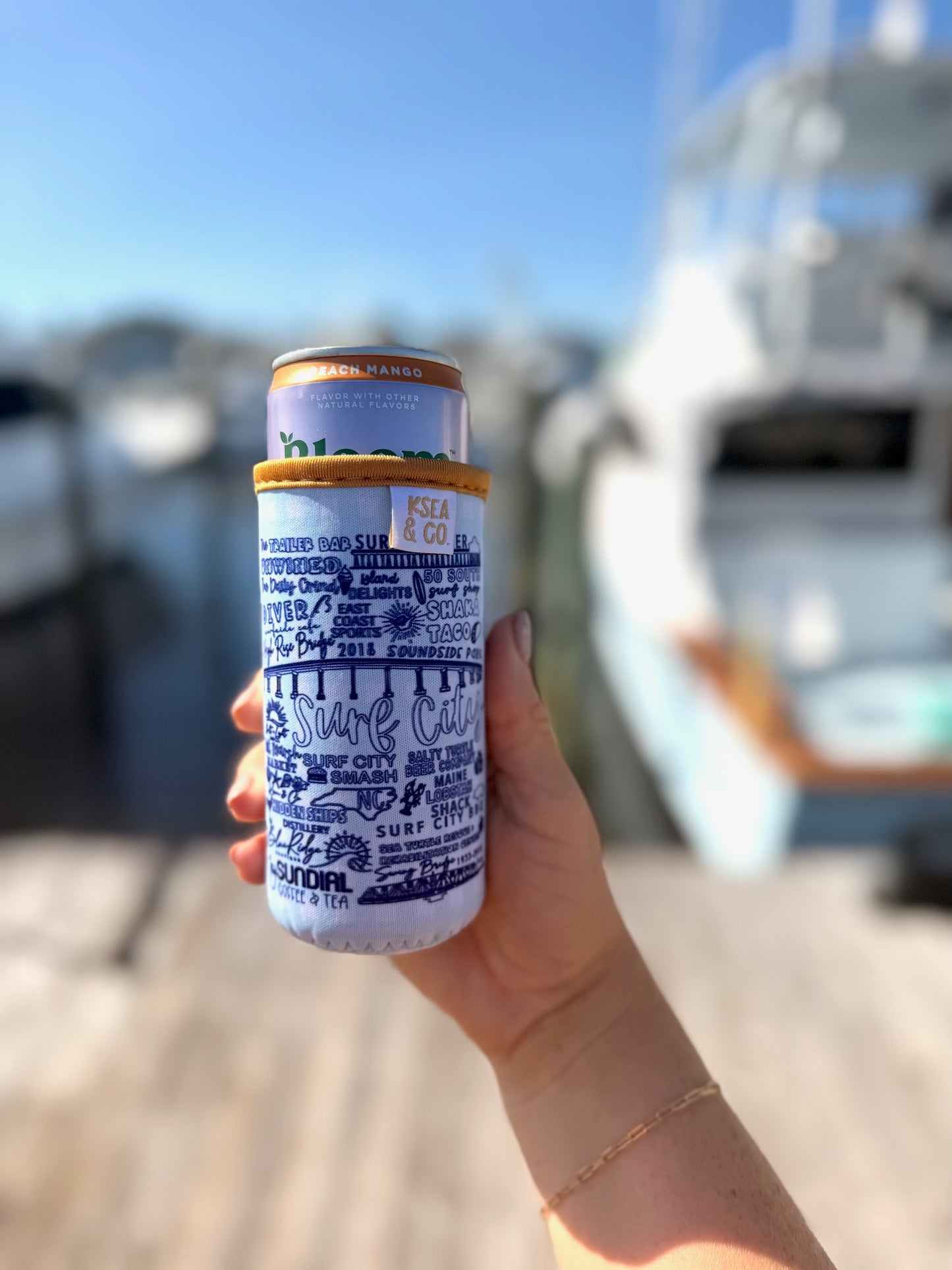 Ksea & Co Surf City Drink Sleeves