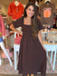 Simply Southern Smock Coffee Dress