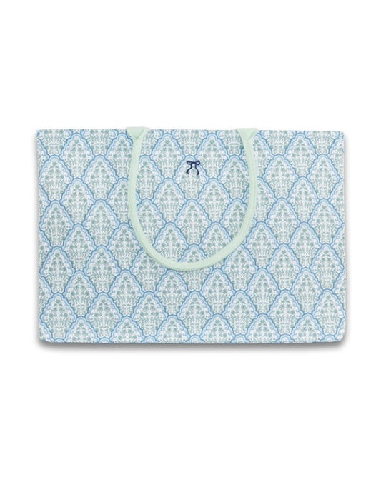 Simply Southern Sea Scalloped Flower Tote Bag