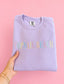 Lilac Topsail Beach Sweatshirt
