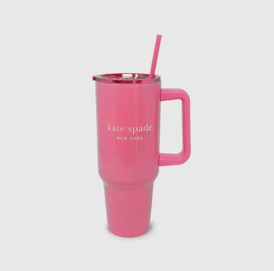 Kate Spade Stainless Steel 40oz Pink Tumbler