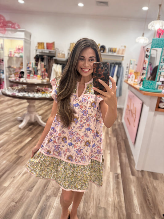 Tessa Printed Dress