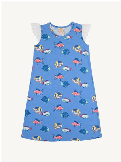 The Beaufort Bonnet Company Sleeveless Polly Play Dress Here Fishy Fishy