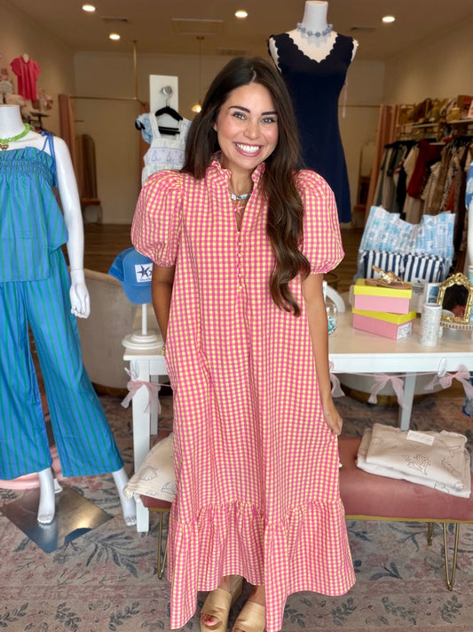 Ariana Patch Maxi Dress