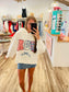 Simply Southern USA Floral Appliqué Hoodie