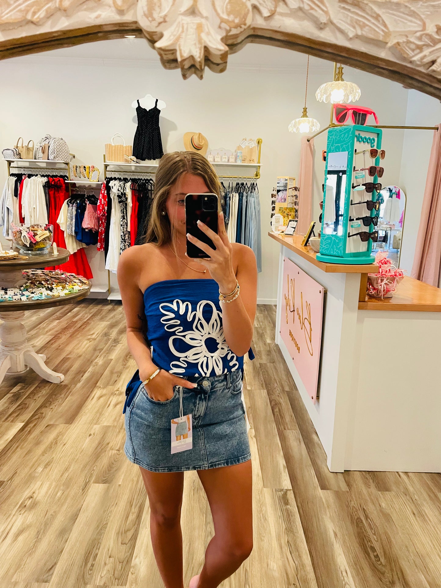 Tina Denim Skirt