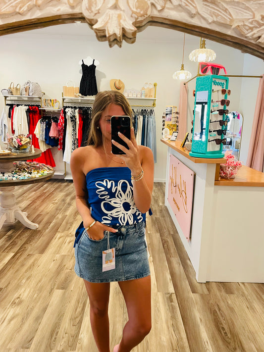 Tina Denim Skirt