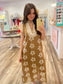 Maria Floral Crochet Dress