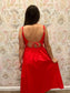 Scarlet Charm Maxi Dress