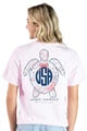 Simply Southern USA Turtle Peony Tee