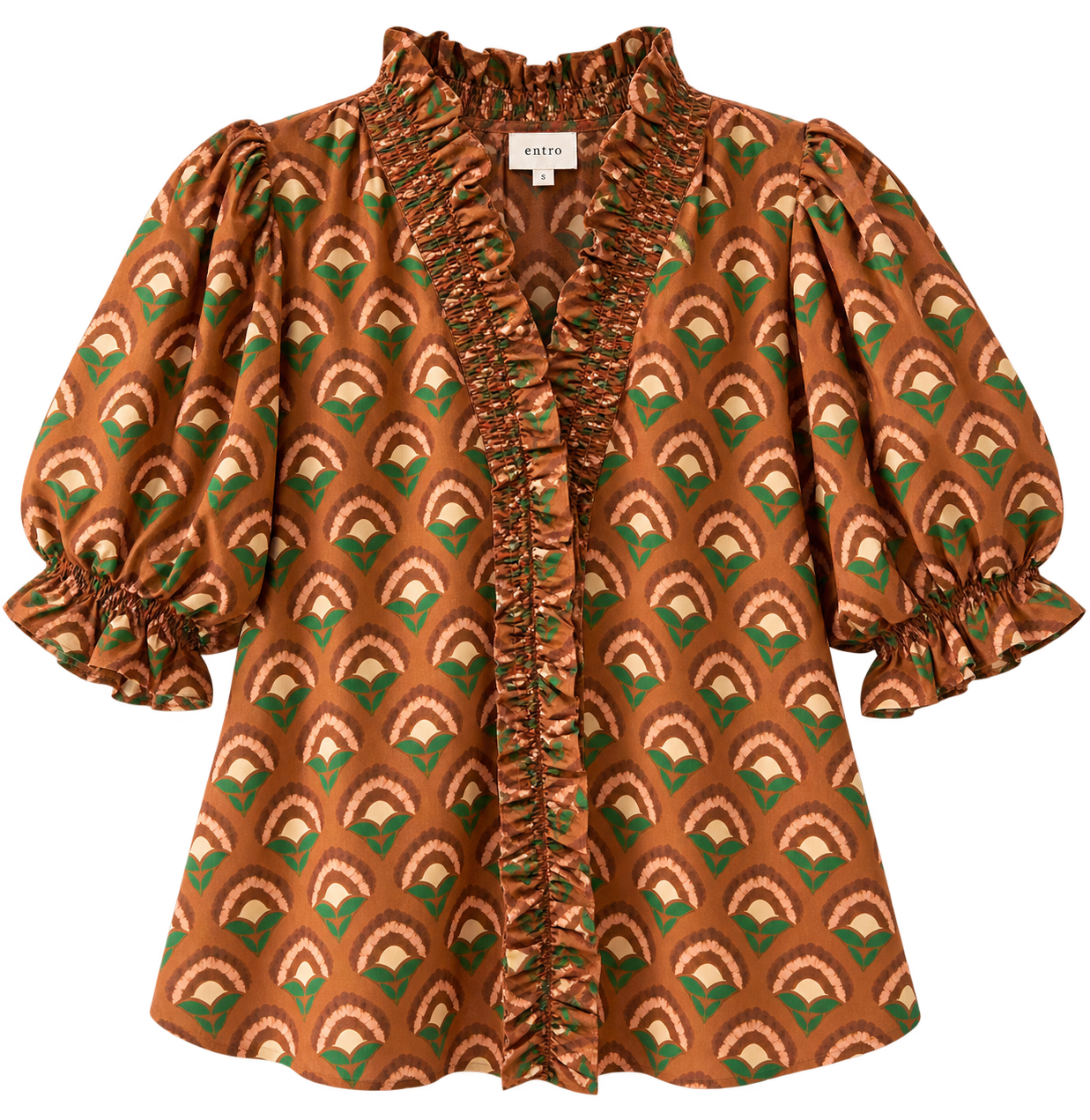 Kelly Multi Pattern Top