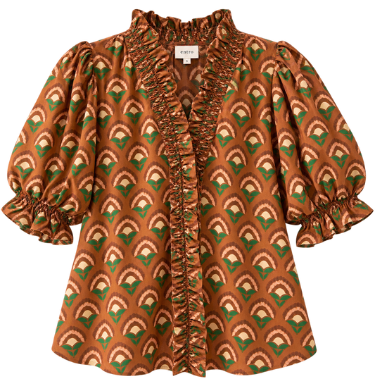Kelly Multi Pattern Top